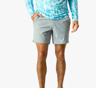 7" Everyday Stretch Shorts - Harbor Gray