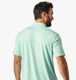 Link SS Performance Polo Shirt - Beach Glass