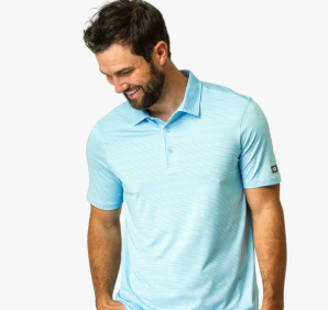 Link SS Performance Polo Shirt - Fathom