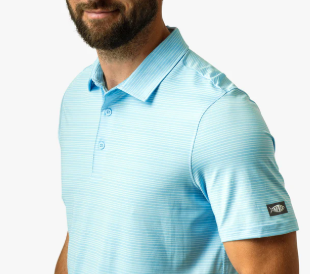 Link SS Performance Polo Shirt - Fathom
