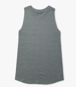 Women's Ocean Bound Performance Tank - Charcoal Heather