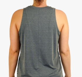 Women's Ocean Bound Performance Tank - Charcoal Heather
