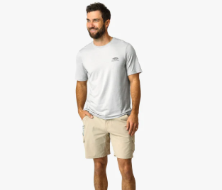 United SS Sun Protection Shirt - Athletic Heather