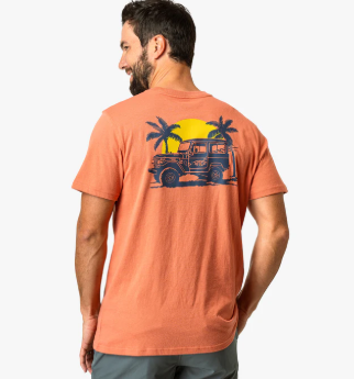 Nomad SS T-Shirt - Melon