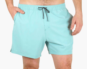 Strike Swim Shorts - Pastel Turquoise