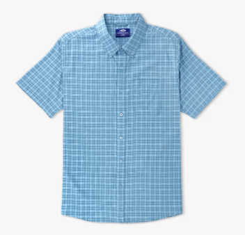 Dorsal SS Button Down Shirt - Air Force Blue