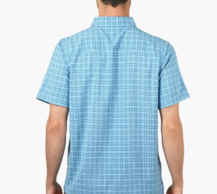 Dorsal SS Button Down Shirt - Air Force Blue