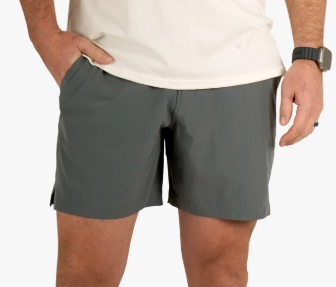 7" Everyday Stretch Shorts - Charcoal
