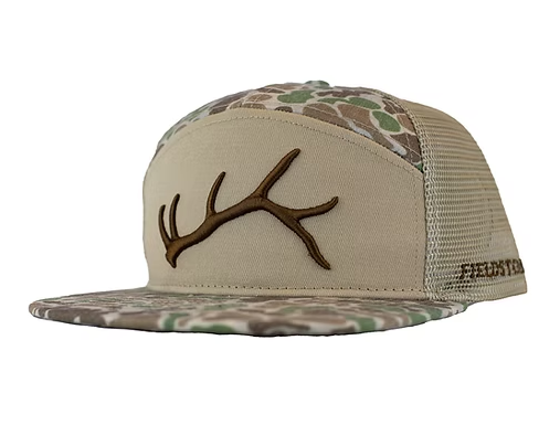 7 Panel 3D Puff Shed Hat - Camo