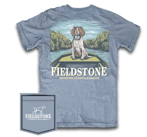 SS River Spaniel Tee - Saltwater