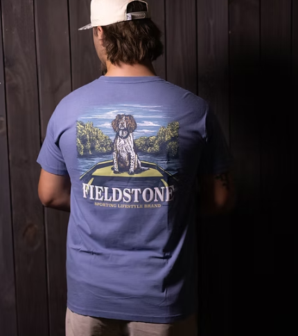SS River Spaniel Tee - Saltwater