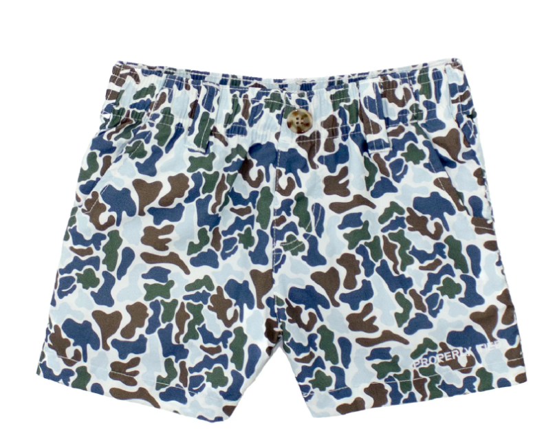 Boys Mallard Short Terra Camo