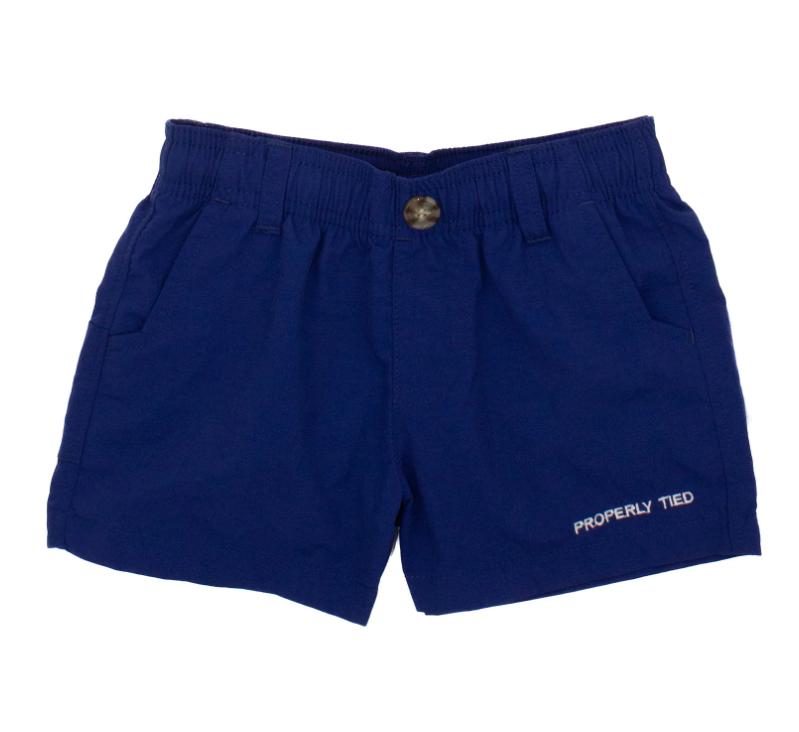 Boys Mallard Short Marine Navy
