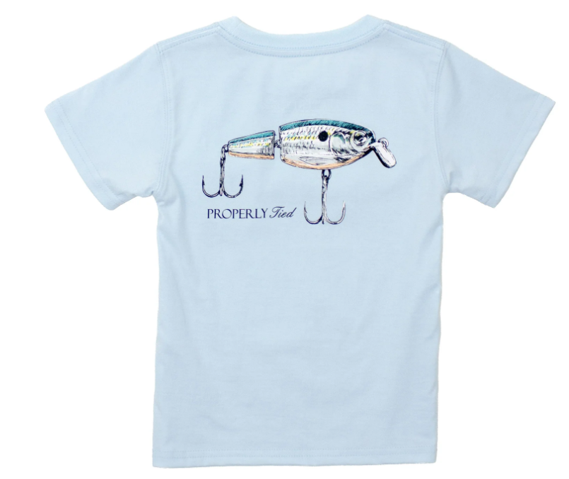 Boys Swimbait SS Periwinkle