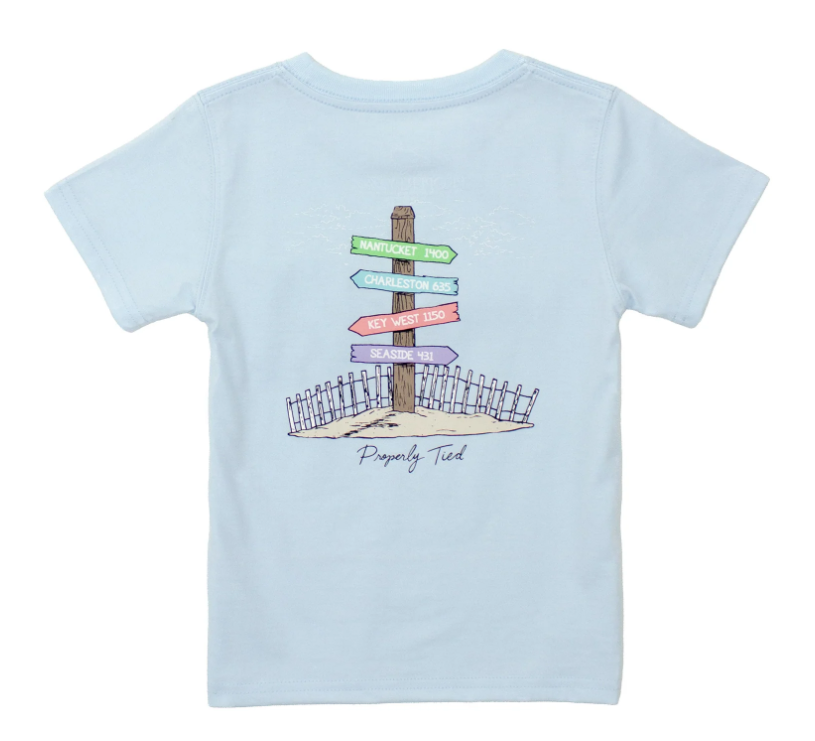 Girls Beach Trip SS Periwinkle