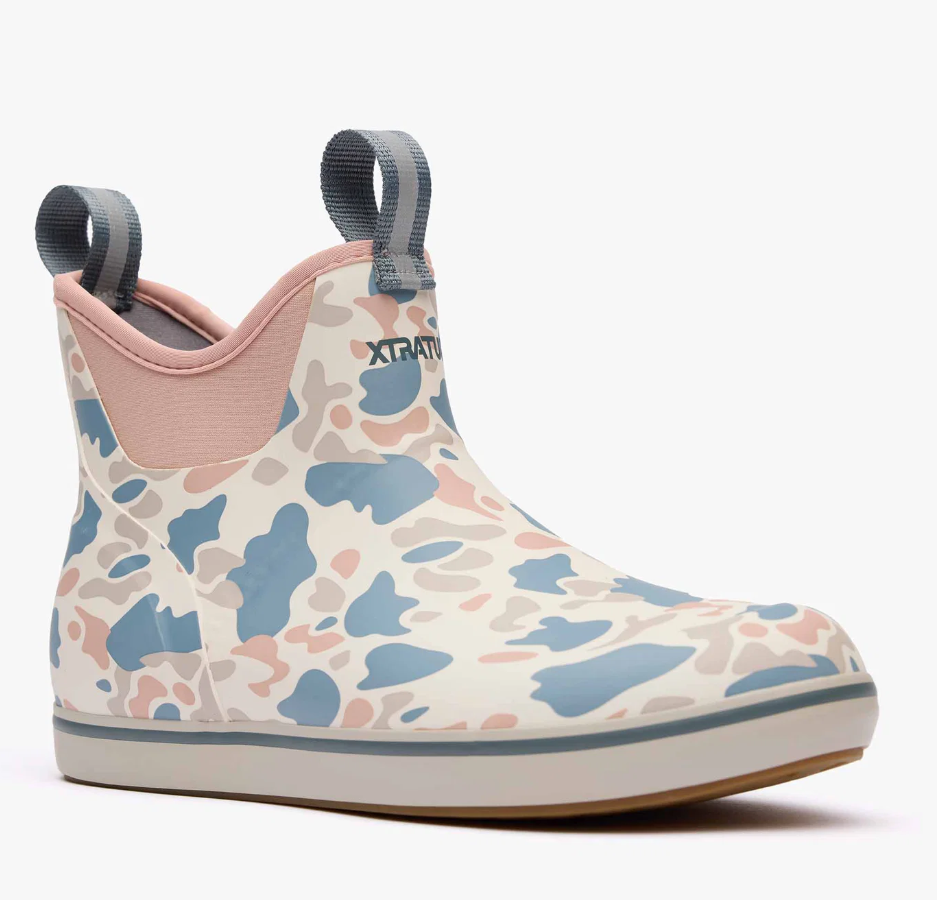 Women's Ankle Deck Boot - Duck Camo