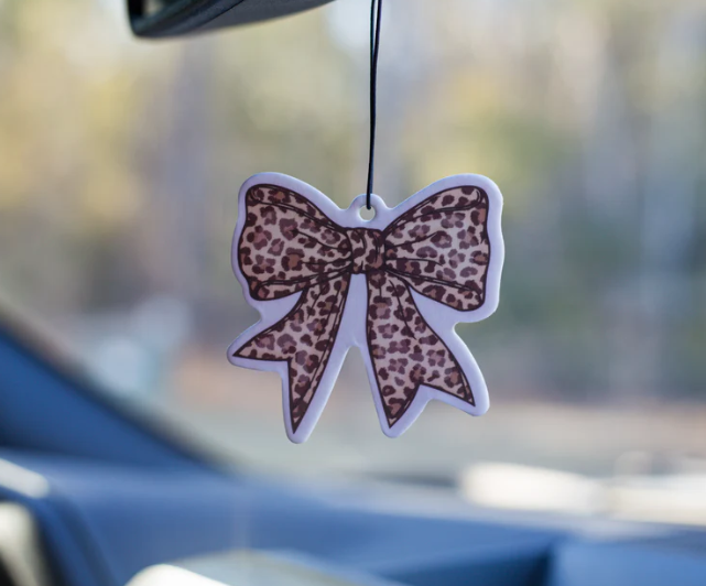 Cheetah Bow Air freshener - New Car