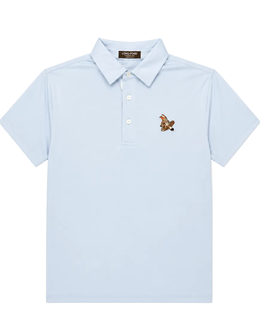 LP Double Quail Polo - Cornflower
