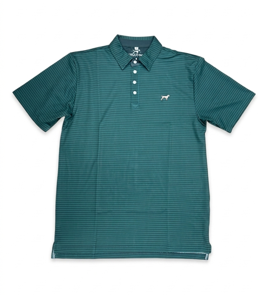 Fieldstone Signature Polo - Green/Hunter