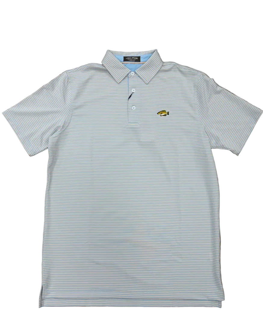 LP Fish Polo - Sunset/Powder Blue