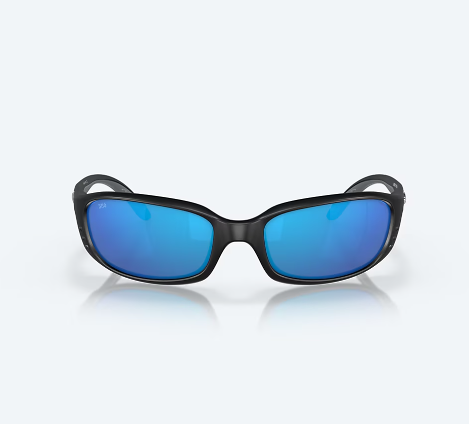 Brine Matte Black w/ Blue Mirror