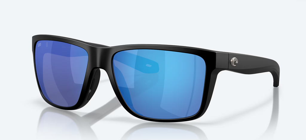Broadbill II Matte Black w/ Blue Mirror