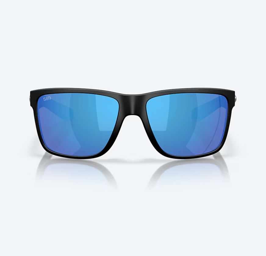 Broadbill II Matte Black w/ Blue Mirror