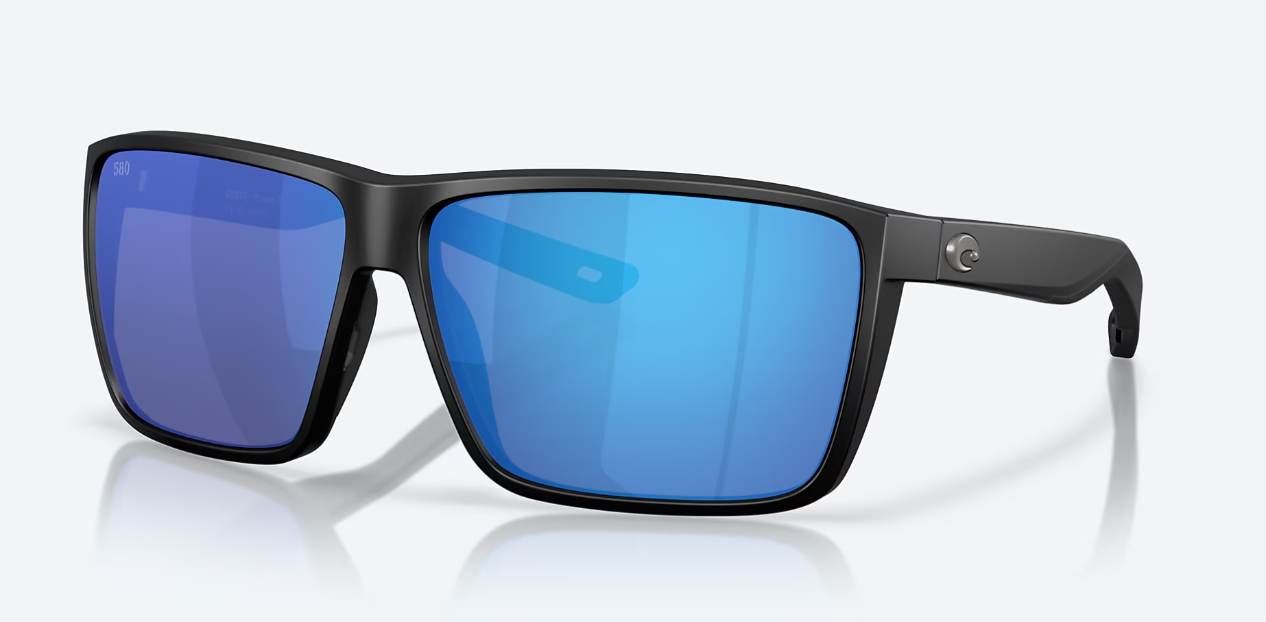 Rincon II Matte Black w/ Blue Mirror