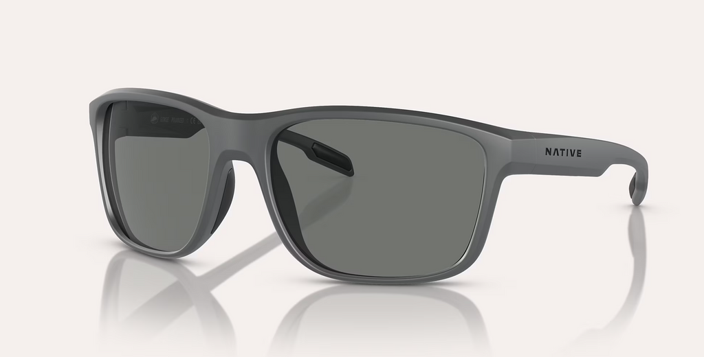 Gorge Matte Grey w/ Grey Polarized