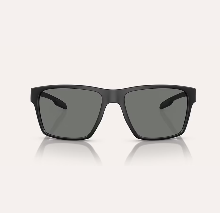 Breck Matte Black w/ Grey Polarized