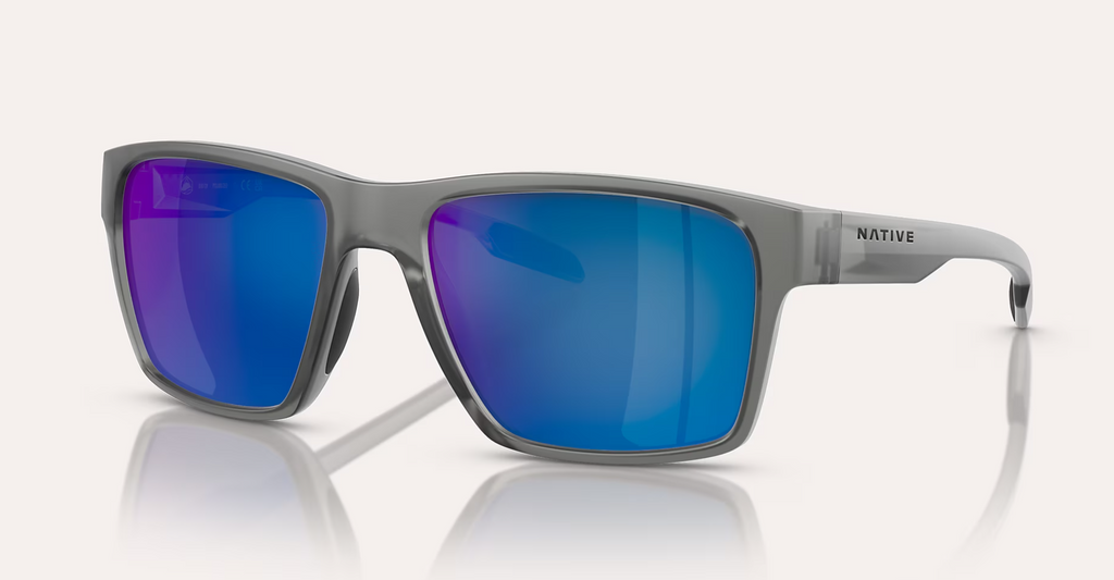 Breck Matte Smoke Crystal w/ Blue Reflex