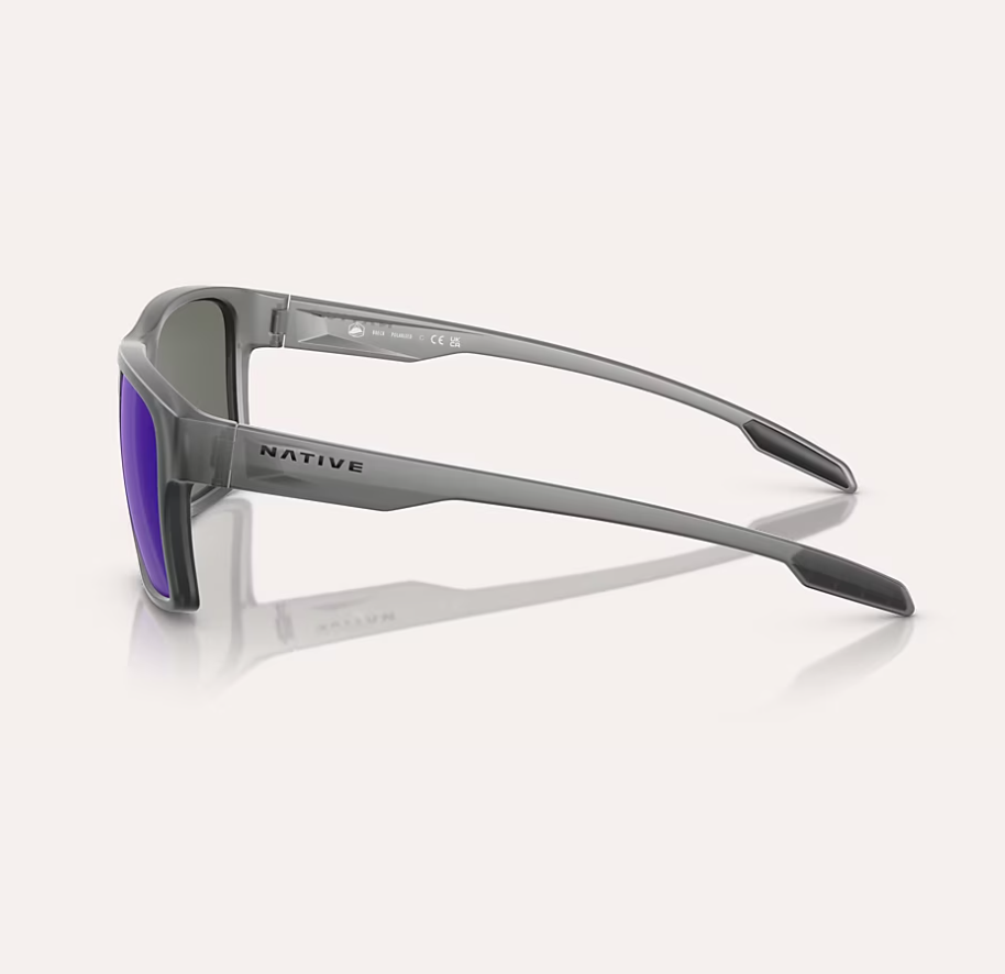 Breck Matte Smoke Crystal w/ Blue Reflex