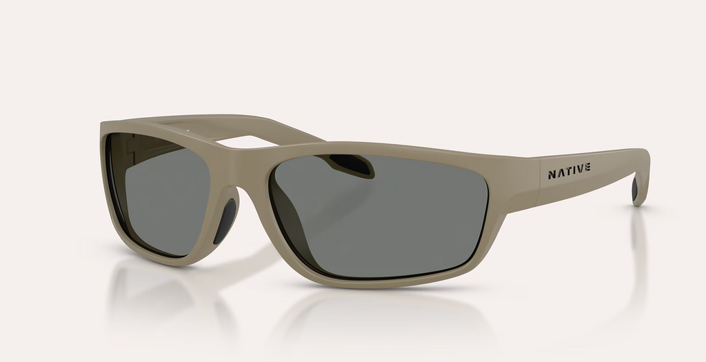Craggy Matte Desert Tan w/ Grey Polarized