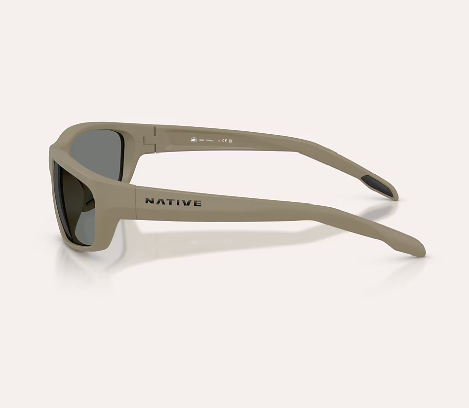 Craggy Matte Desert Tan w/ Grey Polarized