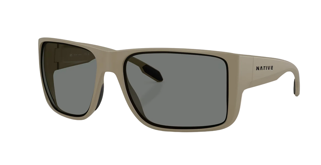 Badlands XL Matte Desert Tan w/ Grey Polarized