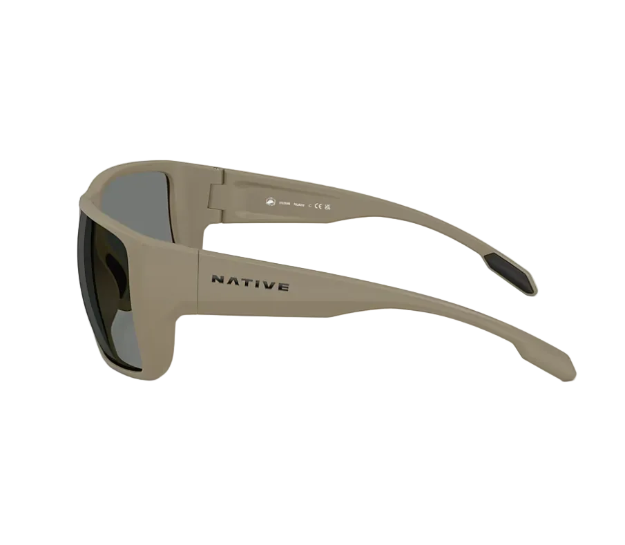 Badlands XL Matte Desert Tan w/ Grey Polarized