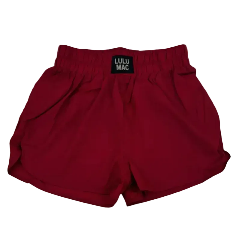 Lulu Mac OG Short - Maroon