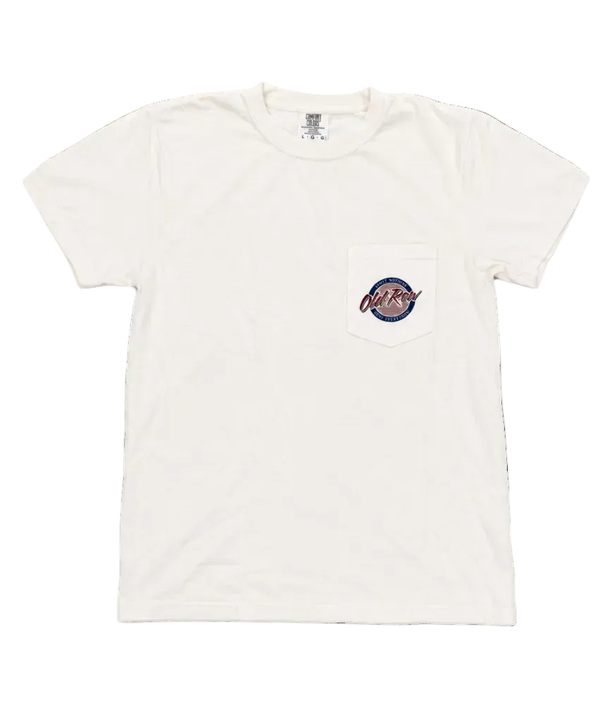 Circle Logo Pocket Tee - USA Camo