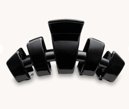 Classic Jet Black Large Claw Clip