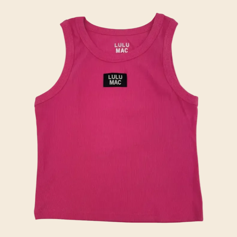 LuluMac OG Tank - Hot Pink