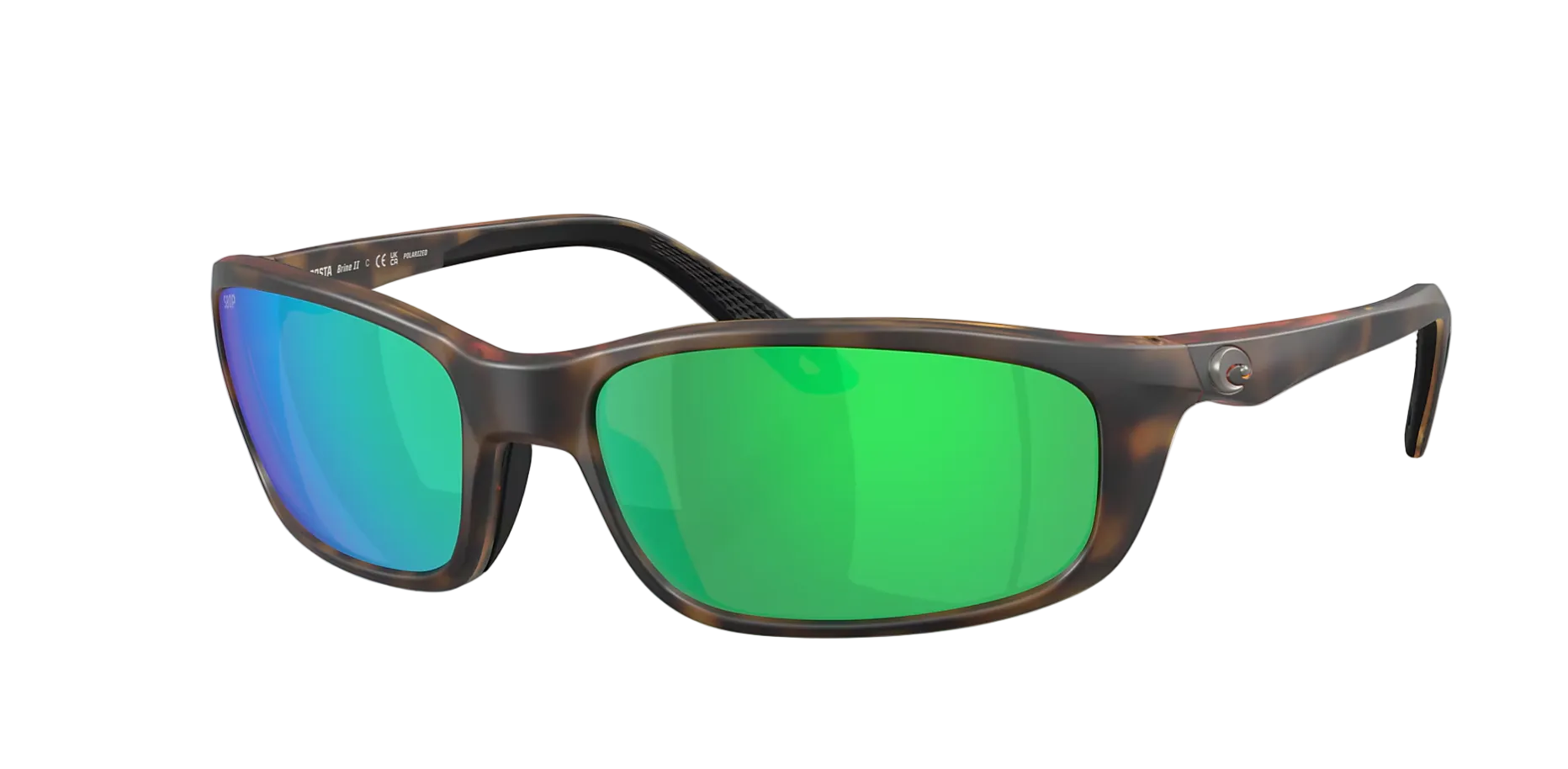 Brine II Matte Tortoise Green Mirror 580P