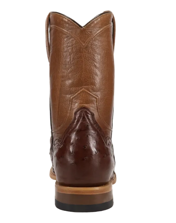 Ardor Full Quill Ostrich Boot - Brass