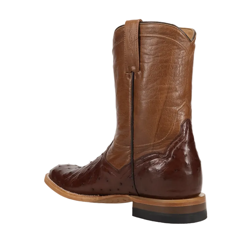 Ardor Full Quill Ostrich Boot - Brass