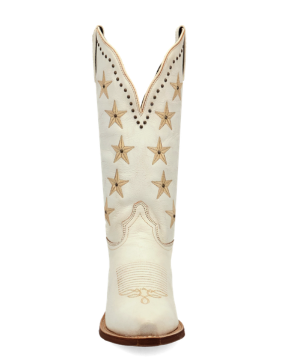 Serenade Leather Boot - White