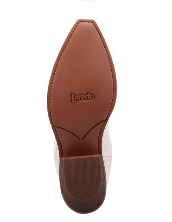 Serenade Leather Boot - White