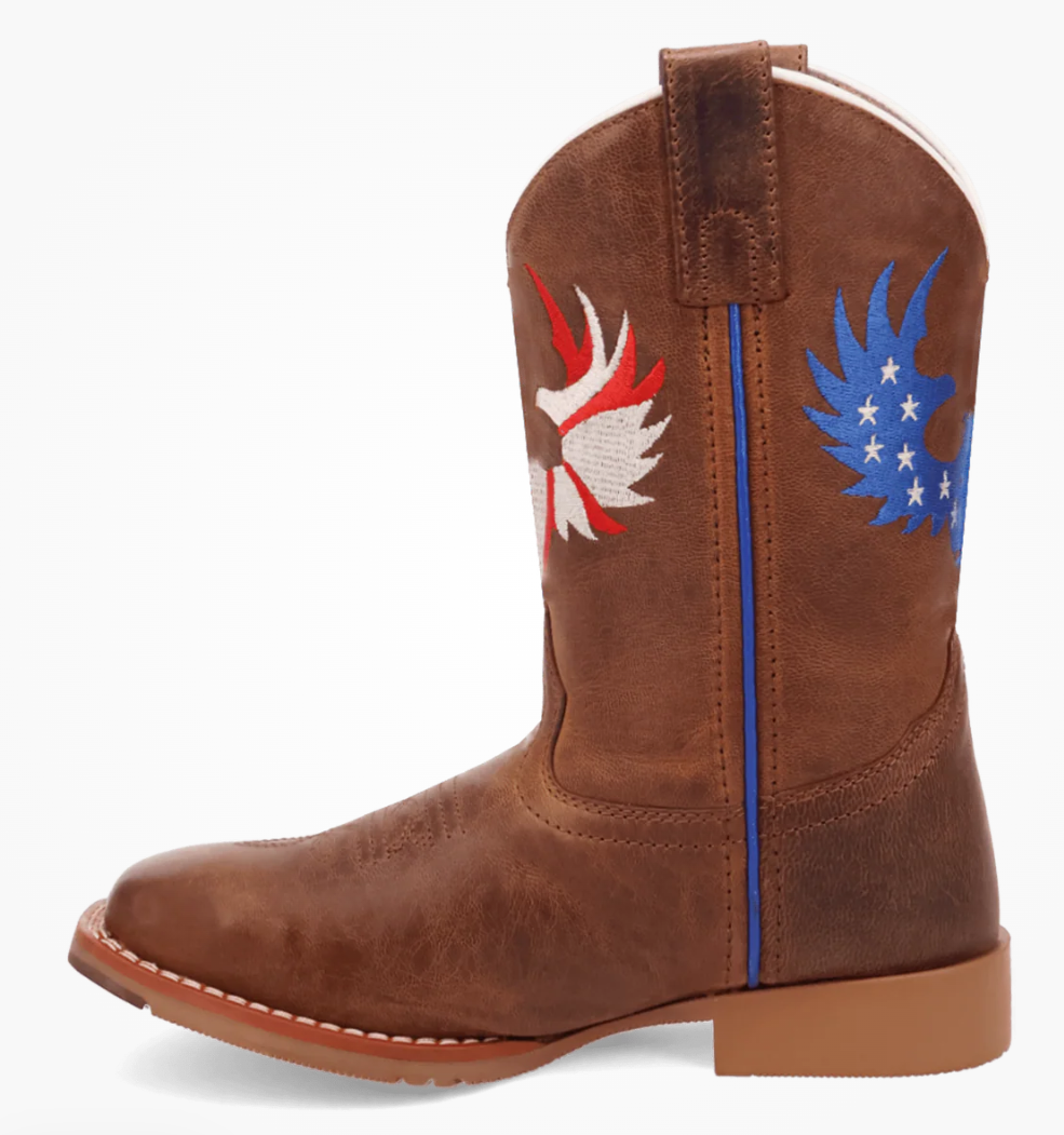 Kid's Freedom Flight Leather Boot - Tan