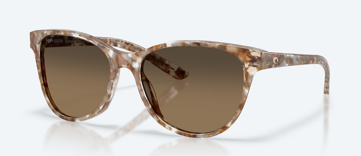 Catherine - Sand Tortoise w/ Copper Gradient Lightwave Glass
