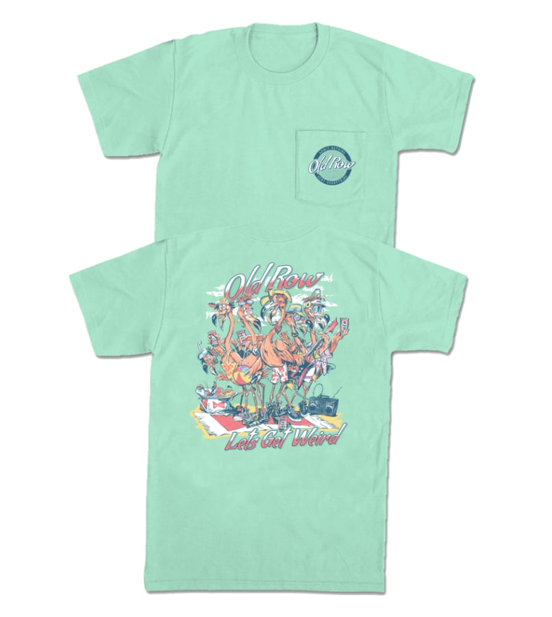 Let's Get Weird Pocket Tee - Island Reef