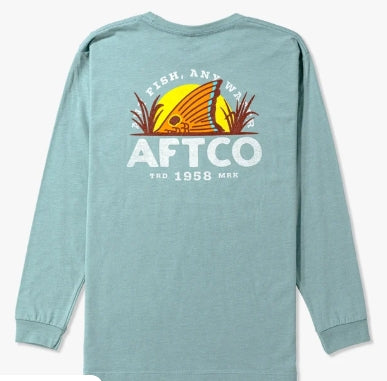 Youth Hideout Long Sleeve Tee - Agate Heather