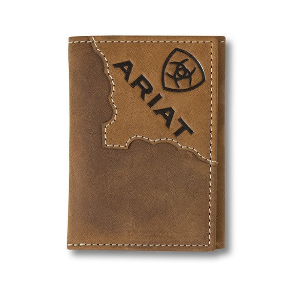 Two-Tone Trifold Wallet